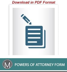 Power Of Attorney
